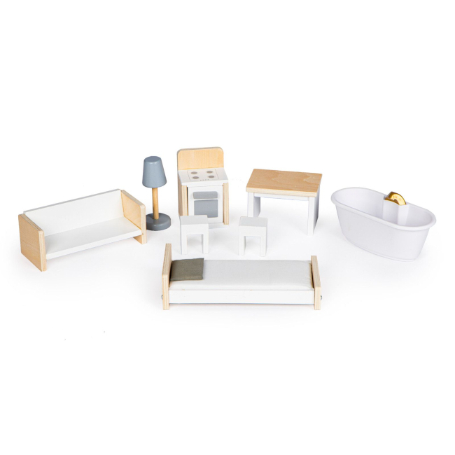 Меблі та будиночки - Ляльковий будиночок Ecotoys Grace (8210)#3