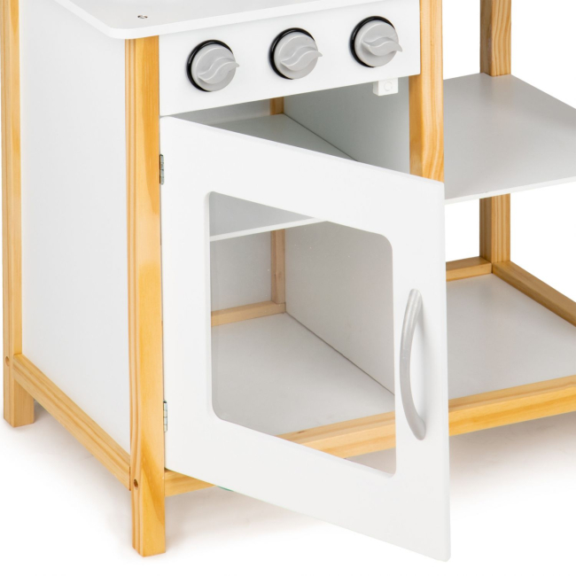 Дитячі кухні та побутова техніка - Ігровий набір Ecotoys Дерев'яна кухня (TK040A)#3