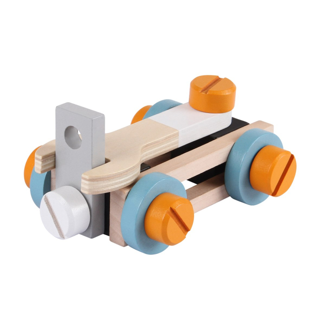 Набори професій - Ігровий набір Ecotoys Дерев'яна майстерня з інструментами (1182N)#4