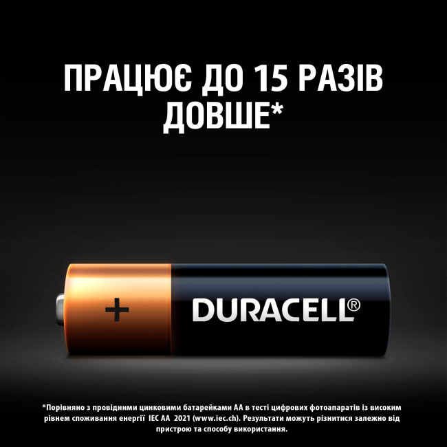 Акумулятори і батарейки - Батарейки лужні Duracell Simply AA LR6 8шт (5000394002272)#3