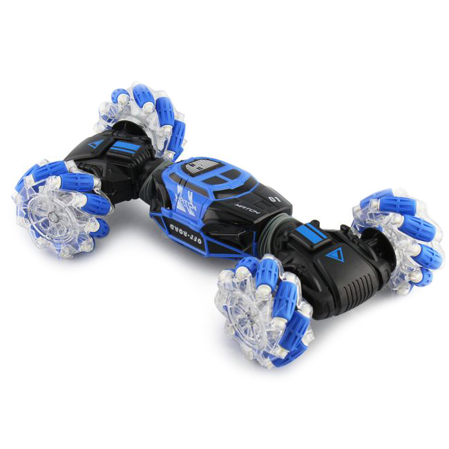 Радіокеровані моделі - Машинка Shantou Jinxing Skid ding Перевертень-всюдихід синя (UD2196A/2)#2