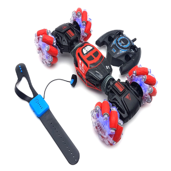 Радіокеровані моделі - Машинка Shantou Jinxing Skid ding Перевертень-всюдихід червона (UD2196A/3)#3