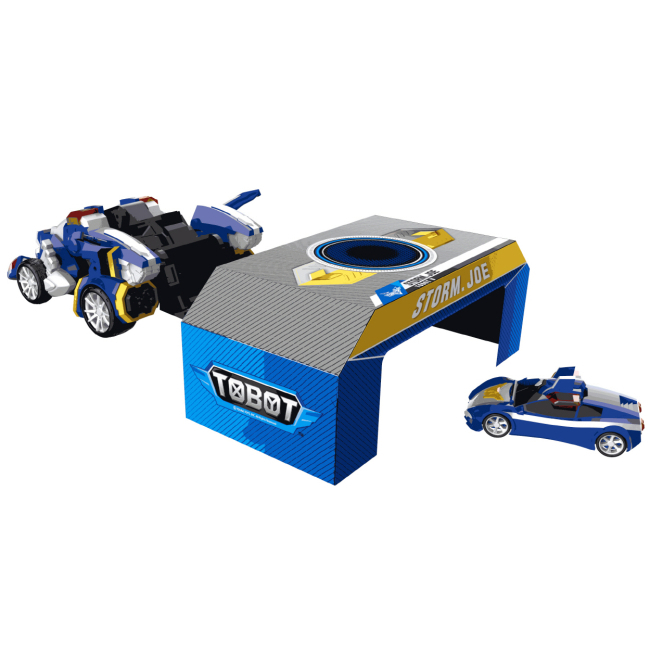 Трансформери - Робот-трансформер Tobot Детективи галактики Сторм Джо (301107)#4