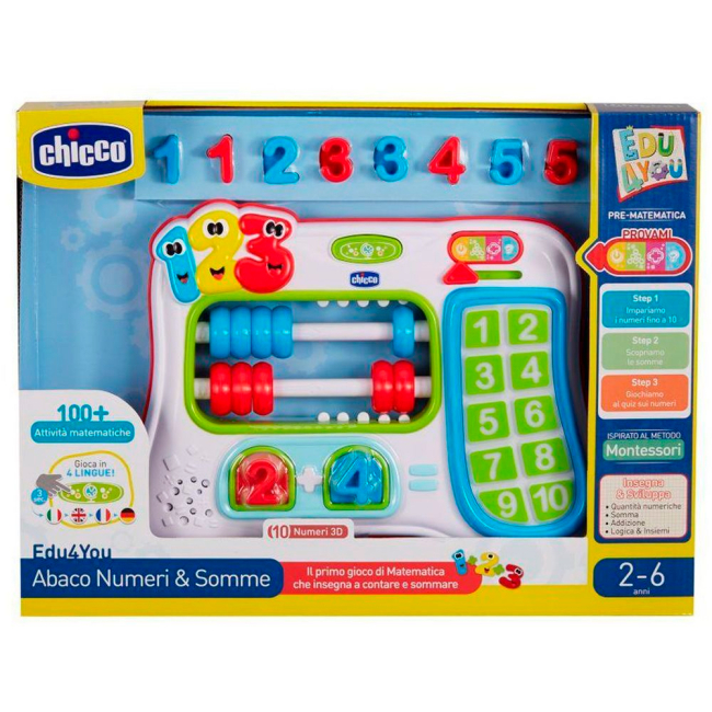Розвивальні іграшки - Розвиваюча іграшка Chicco Вчись рахувати (10521.00.18)#4