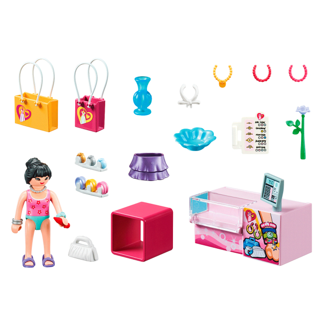 Конструктори з унікальними деталями - Конструктор Playmobil City life Модні аксесуари (70594)#2