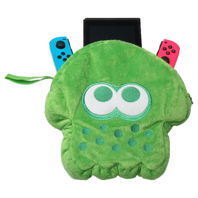 Меблі для геймерів - Захисний чохол HORI Plush pouch Splatoon 2 (NSW-052U)#2
