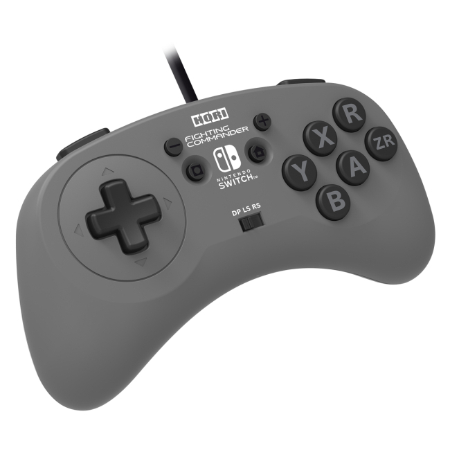 Геймпади - Геймпад HORI Fighting commander сірий (NSW-244U)#2