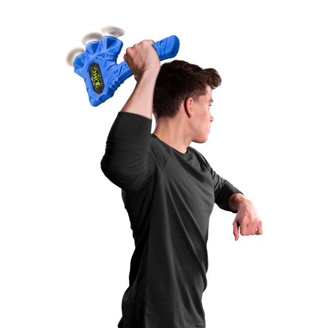 Холодна й метальна зброя - Іграшкова сокира ZING Air storm Zax cиня (ZG508B)#4