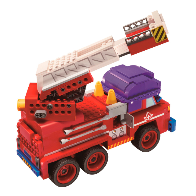 Конструктори з унікальними деталями - Конструктор Super Wings Small Blocks Buildable Vehicle Set Sparky (EU385011)#2