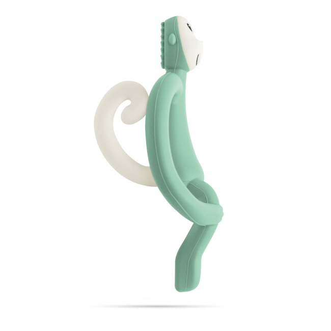 Брязкальця, прорізувачі - Прорізувач Matchistick Monkey Мавпочка м'ятно-злений (MM-T-009)#2