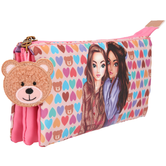 Пенали та гаманці - Пенал-косметичка Top model Тедді (0411212)#2