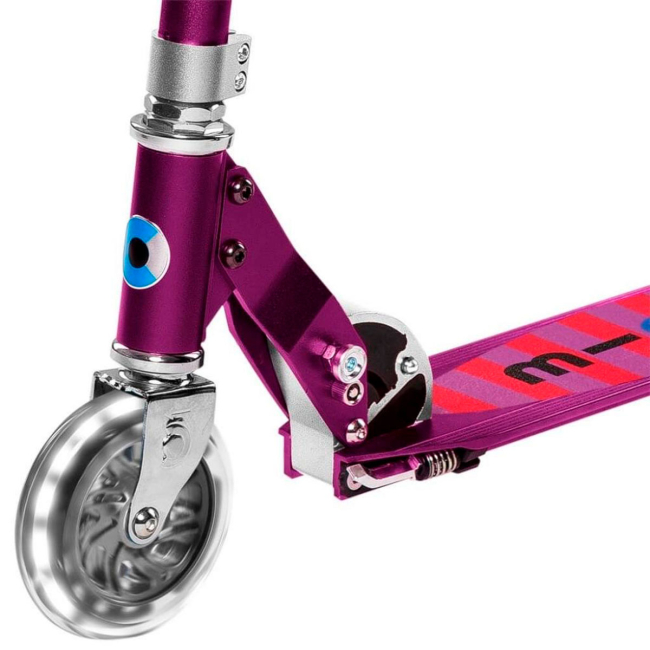 Самокати - Самокат Micro Sprite LED фіолетовий (SA0219)#5