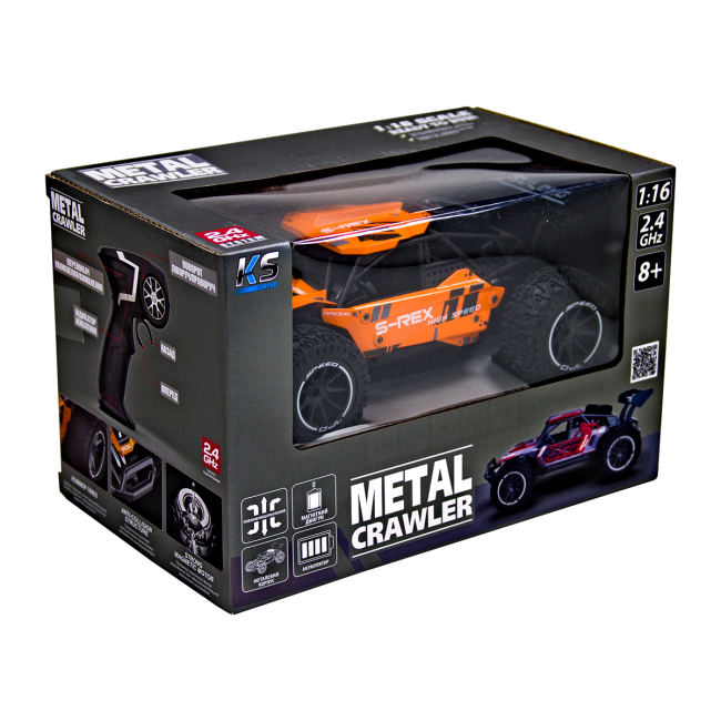 Радіокеровані моделі - Автомобіль Sulong Toys Metal crawler S-rex оранжевий (SL-230RHO)#7