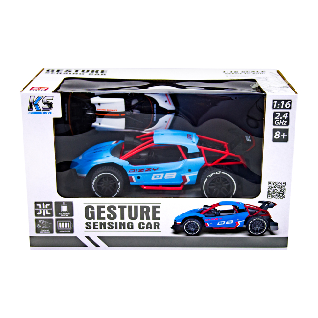 Радіокеровані моделі - Автомобіль Sulong Toys Gesture sensing Dizzy блакитний (SL-285RHB)#6
