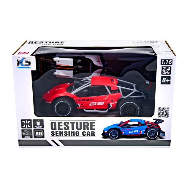 Радіокеровані моделі - Автомобіль Sulong Toys Gesture sensing Dizzy червоний (SL-285RHR)#6