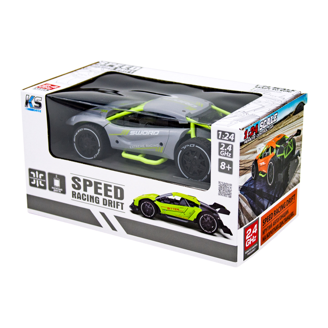 Радіокеровані моделі - Автомобіль Sulong Toys Speed racing drift Sword сірий (SL-289RHG)#8