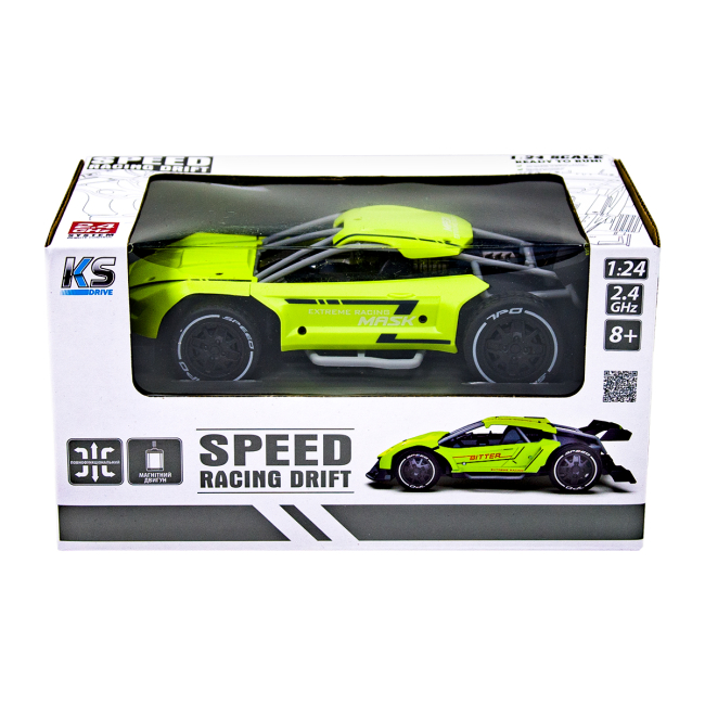 Радіокеровані моделі - Автомобіль Sulong Toys Speed racing drift Mask зелений (SL-290RHGR)#6
