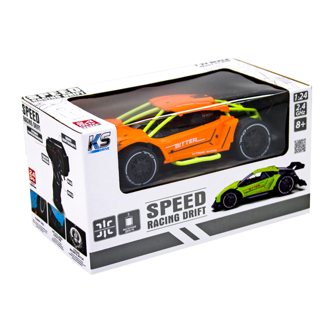 Радіокеровані моделі - Автомобіль Sulong Toys Speed racing drift Bitter помаранчевий (SL-291RHO)#7