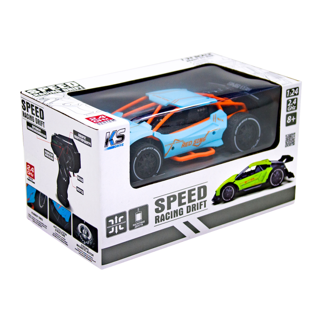 Радіокеровані моделі - Автомобіль Sulong Toys Speed racing drift Red sing блакитний (SL-292RHB)#7