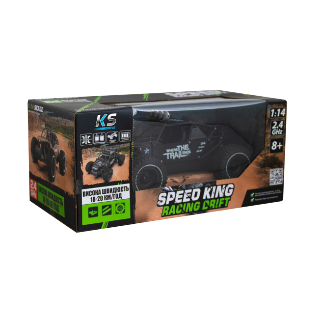 Радіокеровані моделі - Автомобіль Sulong Toys Off-road crawler rase матовий чорний (SL-309RHMBl)#7