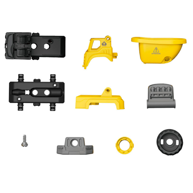 Конструктори з унікальними деталями - Конструктор DIY Spatial Creativity Будівельний самоскид (CJ-1614171)#2