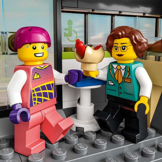 Конструктори LEGO - Конструктор LEGO City Пасажирський потяг-експрес (60337)#5