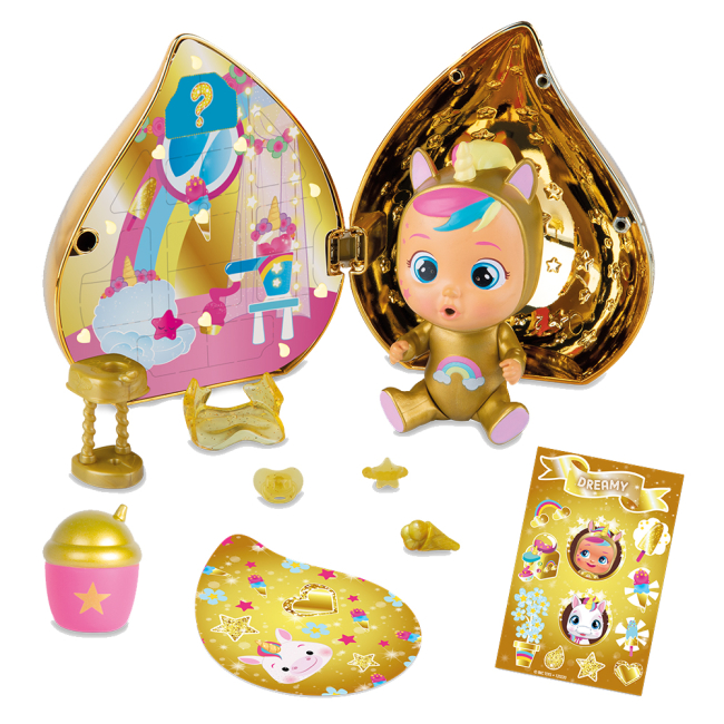 Пупси - Пупсик-сюрприз Cry babies Magic Tears Golden edition (93348)#4