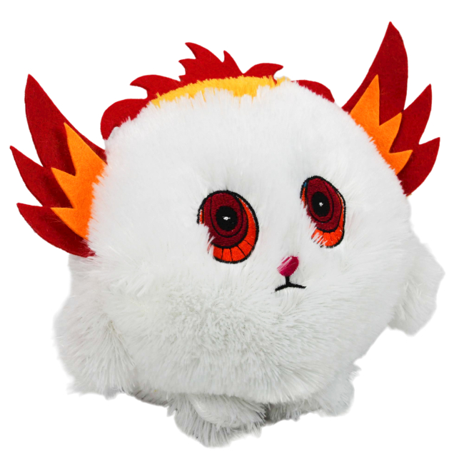 Персонажі мультфільмів - М'яка іграшка Копиця Бавовнятко круглячок 19 см (00518-4)#2