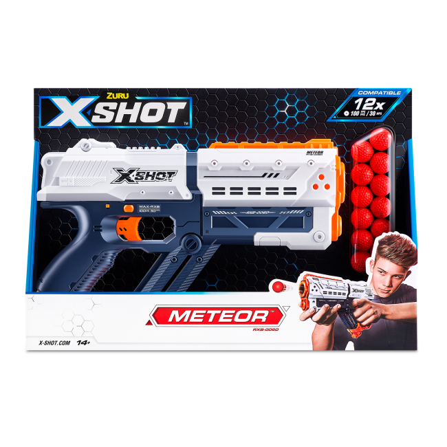 Помпова зброя - Швидкострільний бластер X-Shot Excel new chaos Meteor (36282R)#3