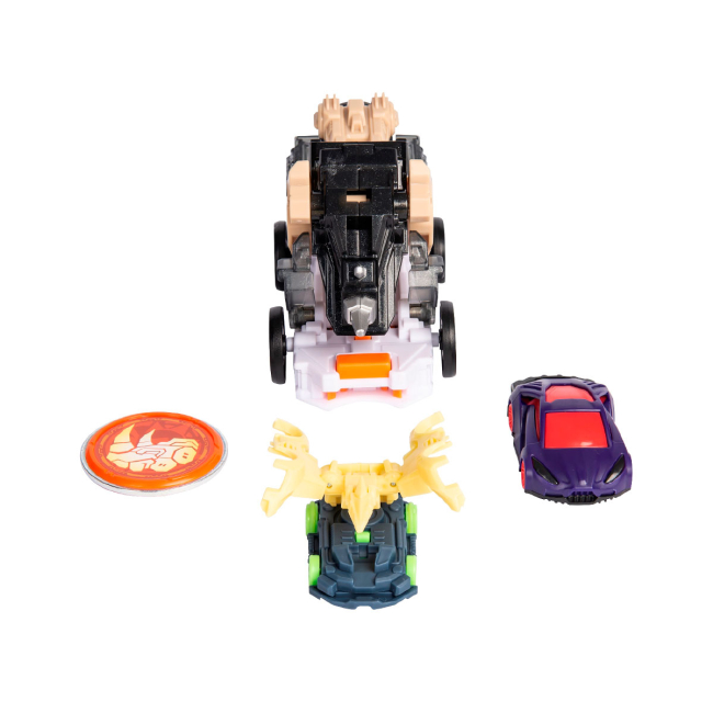 Трансформери - Машинка-трансформер Screechers Wild S4 L3 Лайтнінг Райно (EU685303)#3