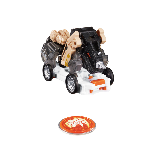 Трансформери - Машинка-трансформер Screechers Wild S4 L3 Лайтнінг Райно (EU685303)#4