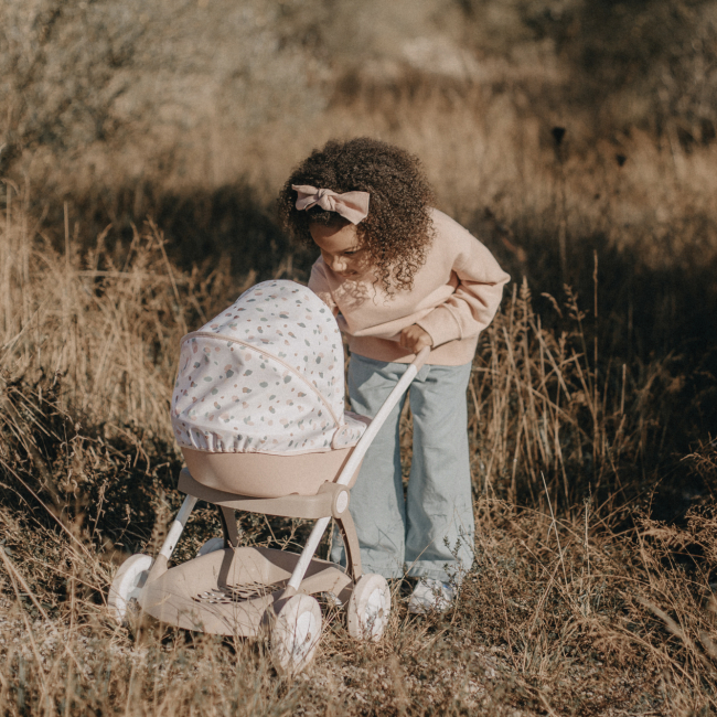 Транспорт і улюбленці - Коляска Smoby Baby Nurse Модерн рожева пудра (254118)#6