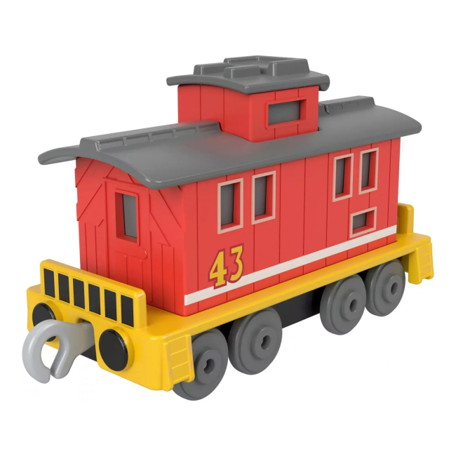 Залізниці та потяги - Паровозик Thomas and Friends Brake car Bruno (HFX89/HHN55)#3