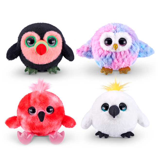 М'які тварини - Інтерактивна іграшка Pets Alive S1 Веселі пташки в асортименті (9537)#2