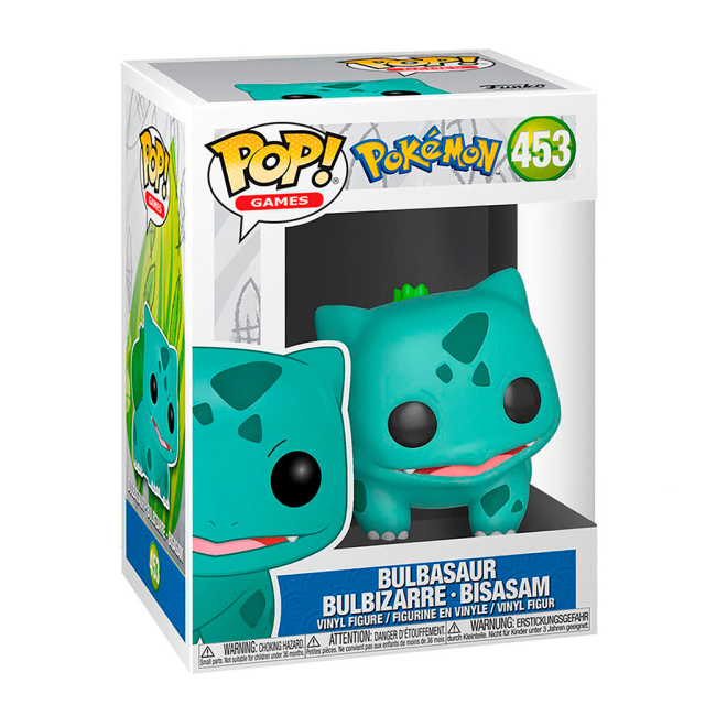 Фігурки персонажів - Фігурка Funko Pop Pokemon Бульбазавр (50404.)#3