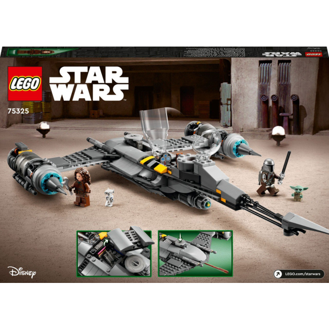 Конструктори LEGO - Конструктор LEGO Star Wars Мандалорський зоряний винищувач N-1 (75325)#3