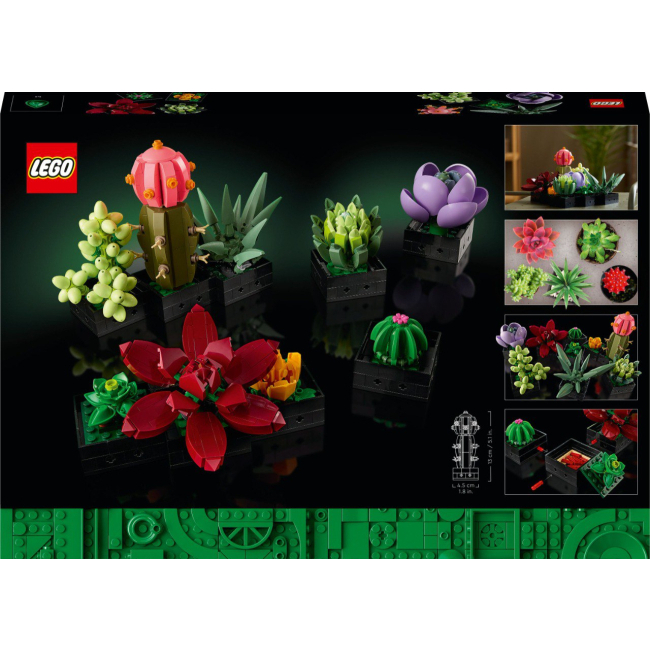 Конструктори LEGO - Конструктор LEGO Botanicals Сукуленти (10309)#3