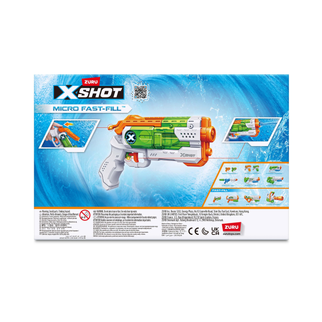 Водна зброя - Водний бластер X-Shot Warfare Fast Fill Small (56220R)#3