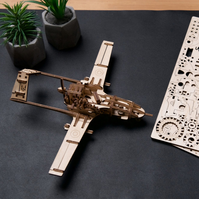 3D-пазли - Тривимірний пазл Ukrainian Gears Байрактар TБ2 (70189)#4