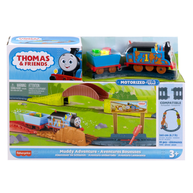 Залізниці та потяги - Ігровий набір Thomas and Friends Незабутні пригоди на острові Muddy Adventure (HGY78/HHV98)#6