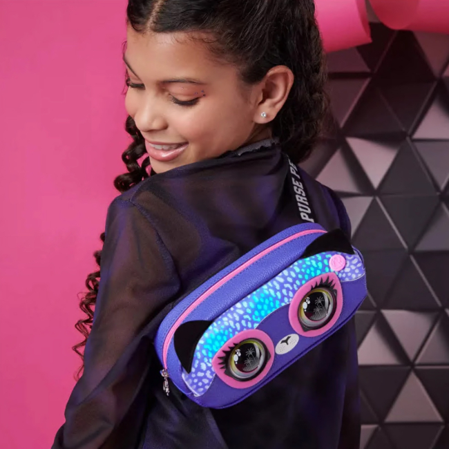 Рюкзаки та сумки - Інтерактивна сумочка Spin Master Purse Pets Гепард (SM26708/7528)#5