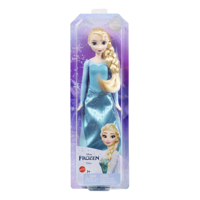 Ляльки - Лялька Disney Крижане серце Ельза у сукні зі шлейфом (HLW47)#5
