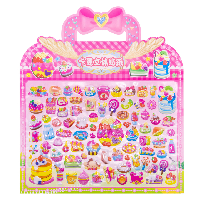 Набори для творчості - Наліпки Malevaro 12 дизайнів в асортименті (DH88)#4