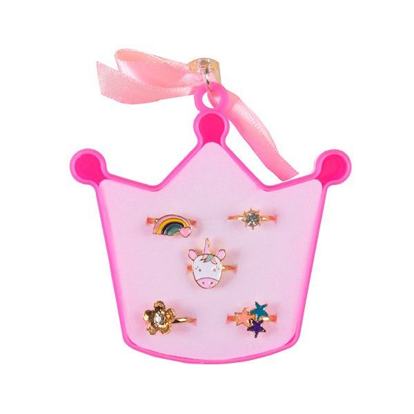 Біжутерія та аксесуари - Набір обручок Shantou Jinxing Корона Beauty star в асортименті (B4307)#2