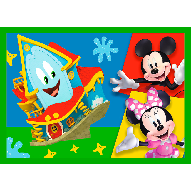 Пазли - Пазли Trefl Міккі Маус серед друзів 4 в 1 (34616)#4