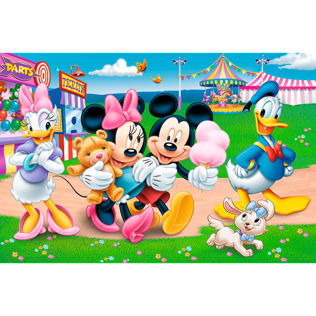 Пазли - Пазли Trefl Super maxi Міккі на ярмарці 24 елементи (41005)#2