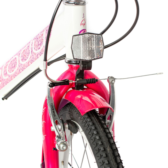 Велосипеди - Велосипед Author Melody 20 біло-рожевий (2023018)#3