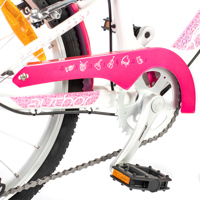 Велосипеди - Велосипед Author Melody 20 біло-рожевий (2023018)#4