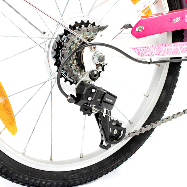 Велосипеди - Велосипед Author Melody 20 біло-рожевий (2023018)#5