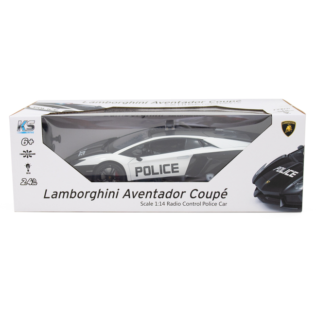 Радіокеровані моделі - Автомобіль KS Drive Lamborghini Aventador Police (114GLPCWB)#5